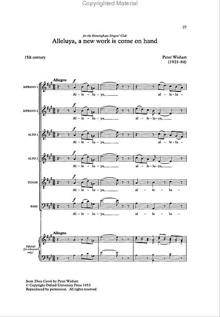Christmas at King's College 4-Part scores gallery preview page 4