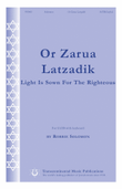 Or Zarua Latzadik