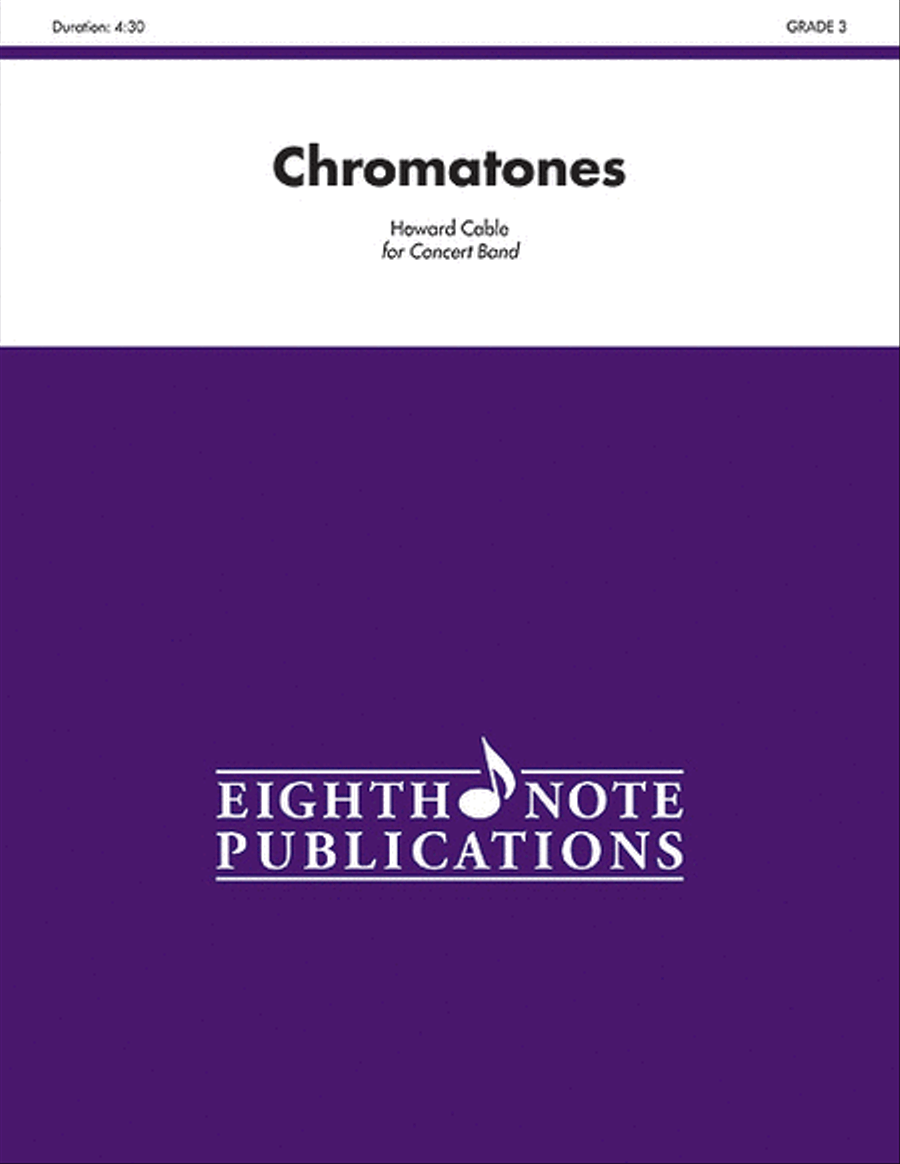 Chromatones Chromatones Concert Band scores gallery preview page 1