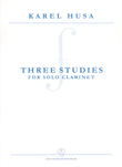Three Studies for Solo Clarinet