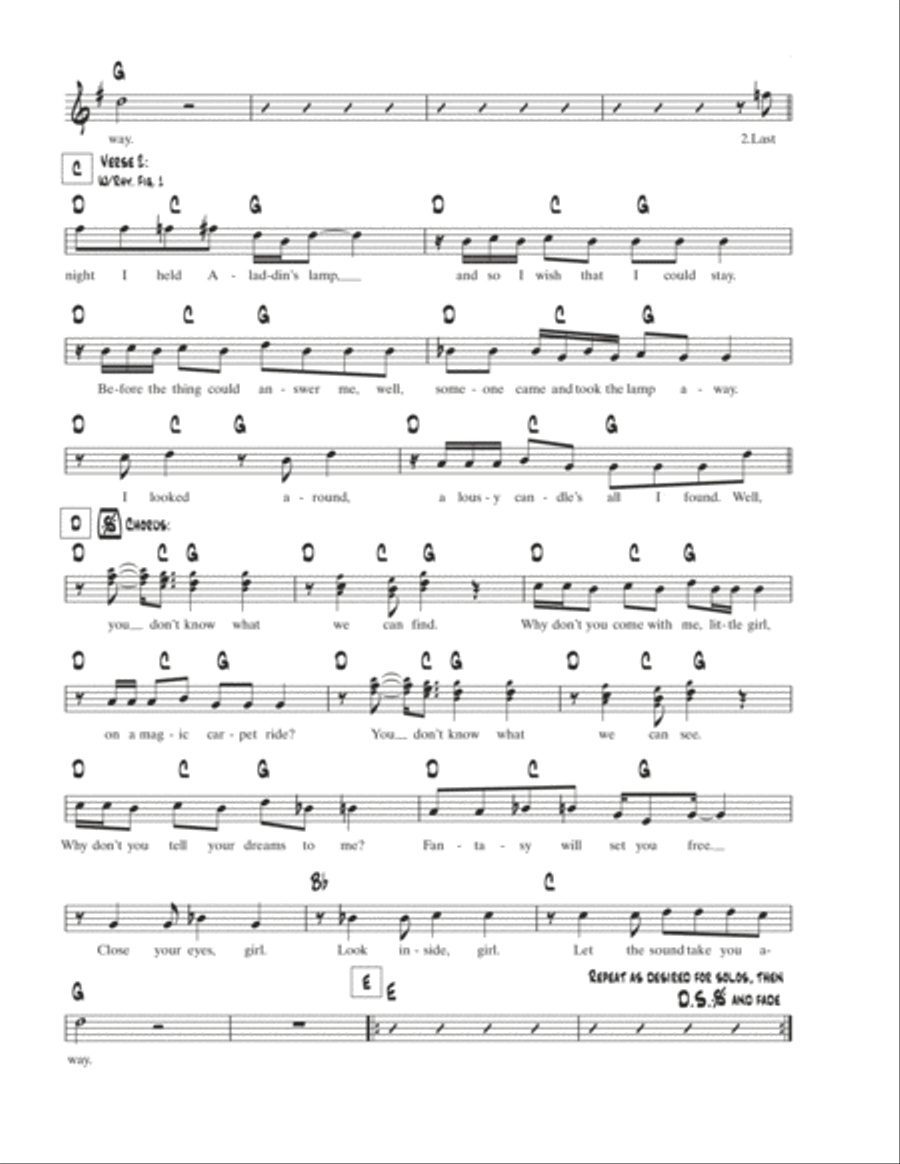 Magic Carpet Ride School and Community scores gallery preview page 2