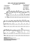 Jesu, joy of man's desiring (from Cantata No. 147)