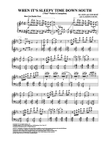 When It's Sleepy Time Down South (''Fats'' Waller's Conception)