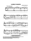 Lonely Nights mini preview