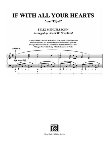 If With All Your Hearts