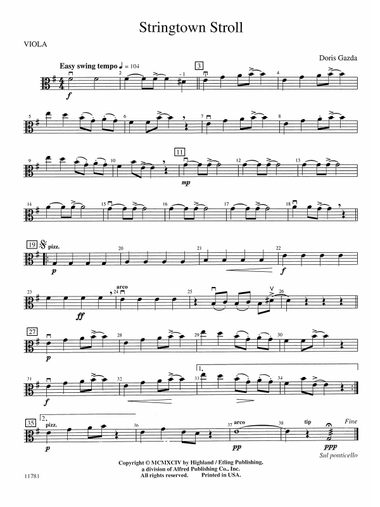 Stringtown Stroll: Viola