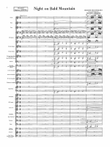 Night on Bald Mountain: Score