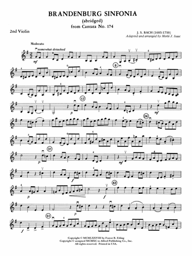 Brandenburg Sinfonia: 2nd Violin