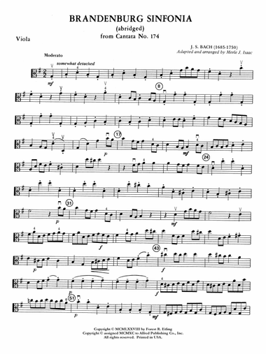 Brandenburg Sinfonia: Viola