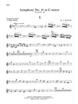 Mozart's Symphony No. 25 in G Minor, 1st & 2nd Movements: Oboe