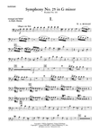Mozart's Symphony No. 25 in G Minor, 1st & 2nd Movements: Bassoon