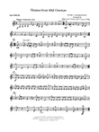Themes from the 1812 Overture: 2nd Violin