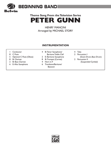 Peter Gunn: Score