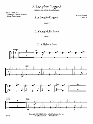 A Longford Legend: 2nd Percussion