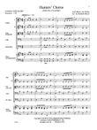 Hunters' Chorus from Der Freischutz: Score