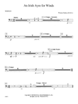 Irish Ayre for Winds: Timpani