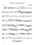 Fantasy on Amazing Grace: 1st Violin