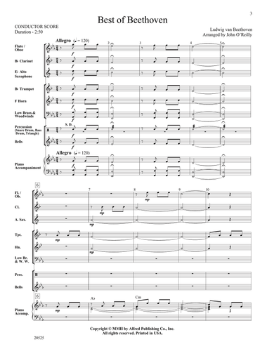 Best of Beethoven: Score
