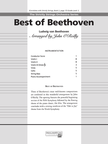 Best of Beethoven: Score