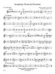 Academic Festival Overture: 1st B-flat Trumpet