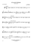 A Scottish Ballade: 1st B-flat Trumpet mini preview