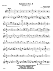Symphony No. 8: 1st Violin