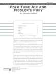 Folk Tune Air and Fiddler's Fury: Score