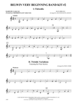 Belwin Very Beginning Band Kit #2: Baritone T.C.