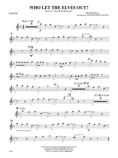Who Let the Elves Out?: Flute