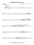 Chorale Elega'nt: 1st Percussion
