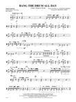 Bang the Drum All Day (I Don't Want to Work): 1st Percussion