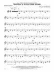 Wonka's Welcome Song (from Charlie and the Chocolate Factory): B-flat Bass Clarinet mini preview