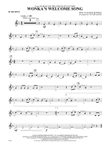 Wonka's Welcome Song (from Charlie and the Chocolate Factory): 1st B-flat Trumpet mini preview