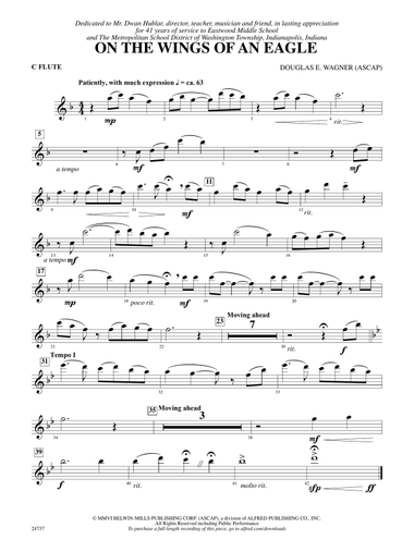 On the Wings of an Eagle: Flute