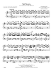 Mi Negra (My Dear): Piano Accompaniment