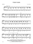 Fiddle-Faddle: Piano Accompaniment