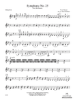 Symphony No. 25, First Movement: 2nd Violin mini preview