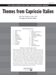 Themes from Capriccio Italien: Score mini preview