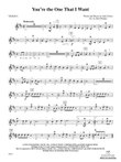You're the One That I Want (from Grease): 1st Violin