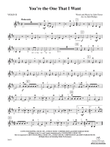 You're the One That I Want (from Grease): 2nd Violin