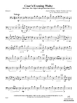 Czar's Evening Waltz: Cello