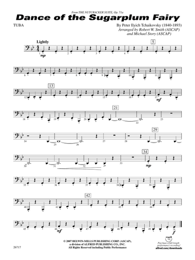 Dance of the Sugar Plum Fairy: Tuba
