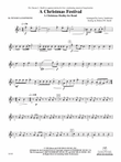 A Christmas Festival: B-flat Tenor Saxophone