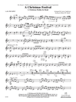 A Christmas Festival: 1st B-flat Trumpet