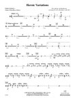 Heroic Variations: 1st Percussion mini preview