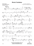 Heroic Variations: 2nd Percussion mini preview