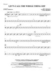 Let's Call the Whole Thing Off: Drums