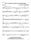 Put a Little Love in Your Heart: 2nd B-flat Trumpet