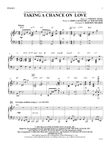 Taking a Chance on Love: Piano Accompaniment