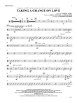 Taking a Chance on Love: Drums
